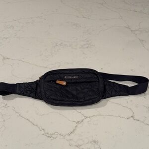 MZ Wallace Navy Quilted Mini Bag